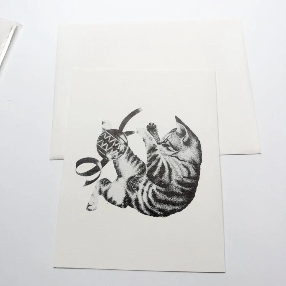 Scotjac Holiday Kitten Blank Greeting Cards with Envelopes Set of 7